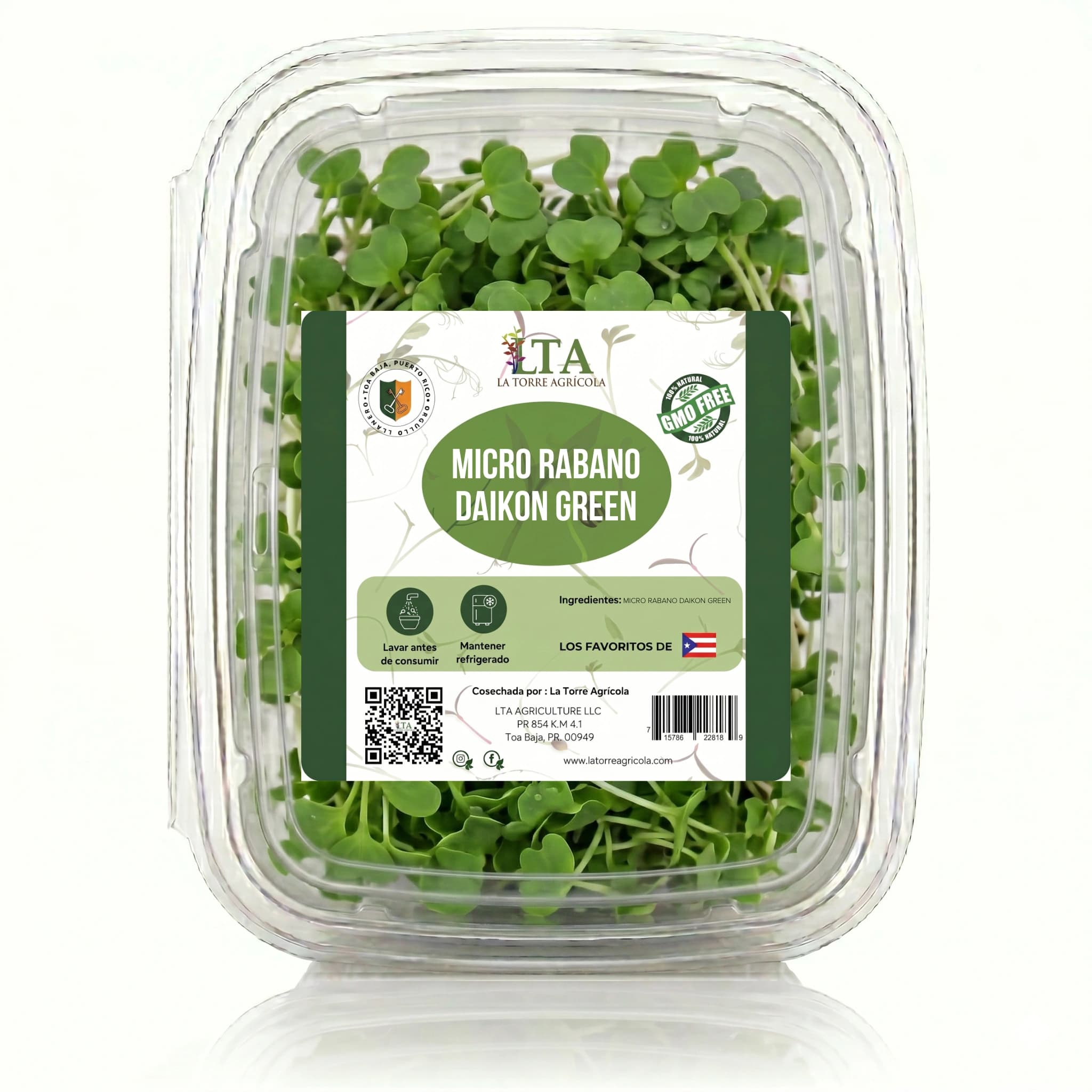 Micro Rábano (Daikon Green)