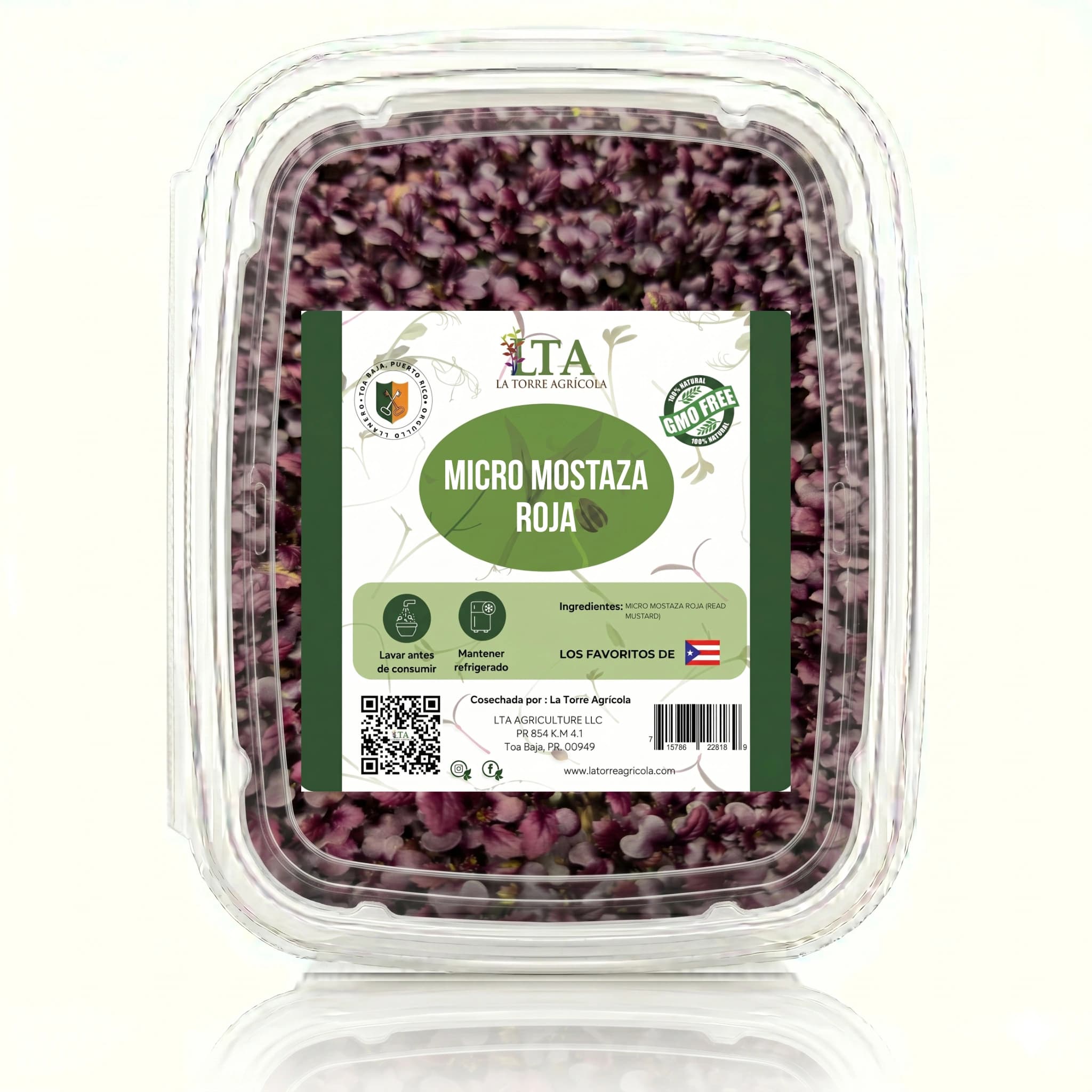 Micro Mostaza Roja (Red Mustard)