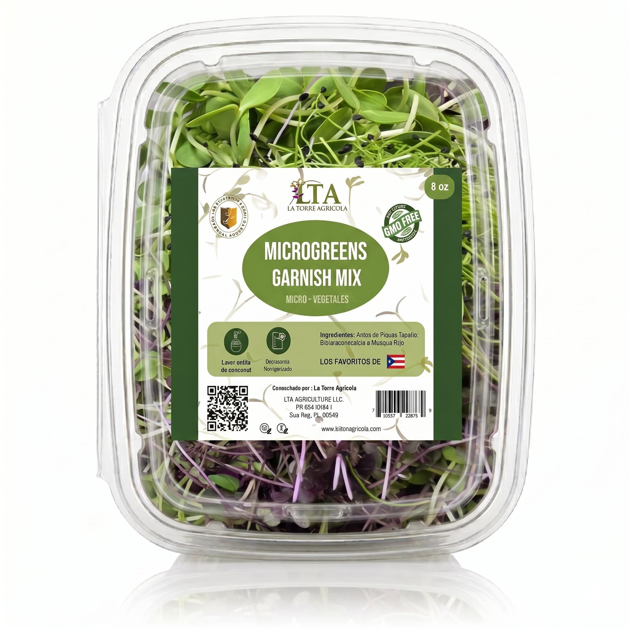 Mezcla de Microgreens para Guarnición (Garnish Mix)